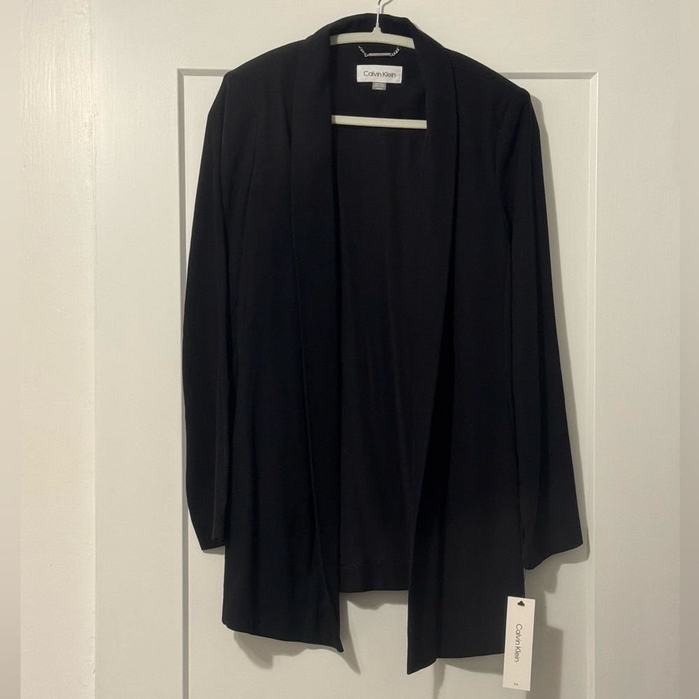 NWT Calvin Klein Black Blazer